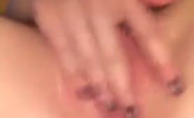 Girl with pink pussy squirting
