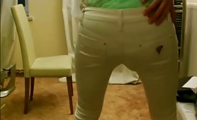 18 year old shitting in green diapers