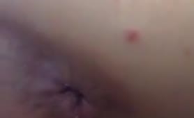 College girl shitting in toilet