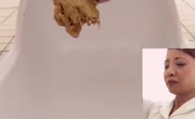 Most constipated japanese teen ever