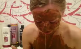 Woman Shits