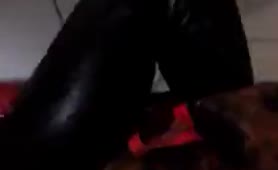 Drunk babe eats her own shit