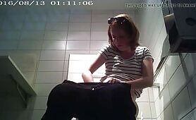 Caught pooping with the spy cam 