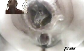 Aline poop caught on Spy cam 