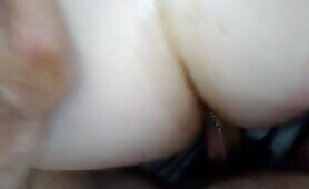Stunning big booty lady enjoying hardcore scat fuck 