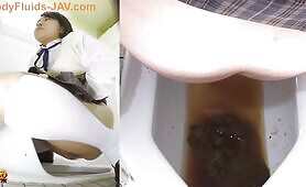 Voyeur girls caught shitting on Spy Cam