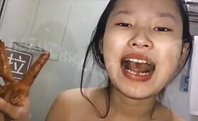 Shit eating Chinese slave 
