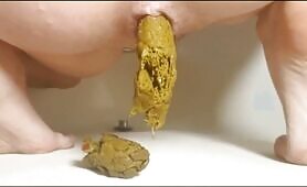 Scat compilation and shit drop