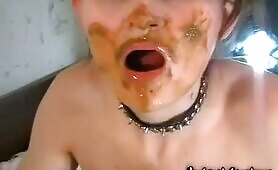 Pretty shit eating milf