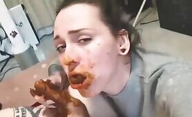 Deliciously nasty blowjob 