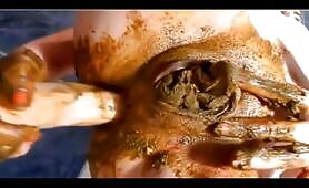 Dirty Barbara Loves Shit Fun With Dildo 