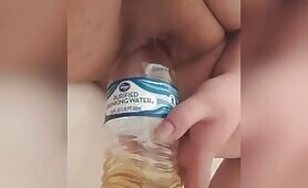 Filling a Bottle with my Sweet Piss