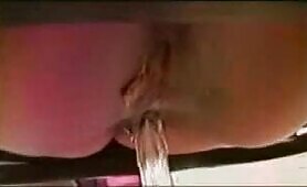 Hot amateur girl pooping