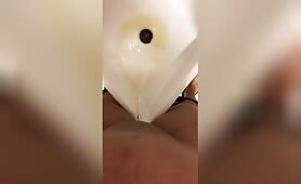 Pissing in a urinal again