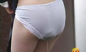 Perfect panty pooping