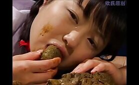 Smearing and eating