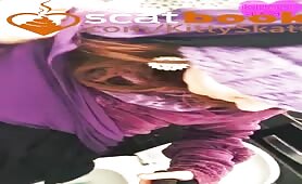 Lady Creates a Huge Shit Pile