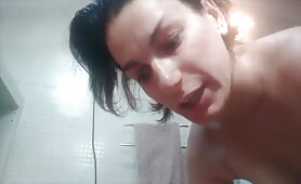 Nora Shits in Nature
