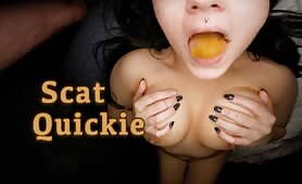 Lady Takes a Quick Dump