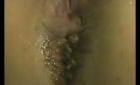 Blonde Woman Smeared with Shit Then Squirts Piss and Poop
