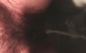 Blonde Pisses on Face with Hairy Toilet Smear