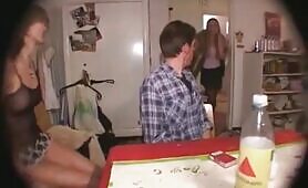 German Woman Pisses and Shits on Bed While Getting Ass Fucked