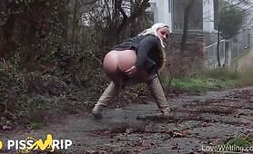 Eight People Piss and Shit Outdoors and Indoors